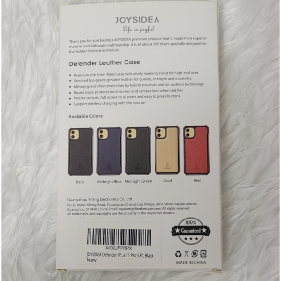 JOYSIDEA Leather Case for IPhone 11 Pro(5.8"). - Picture 6 of 6